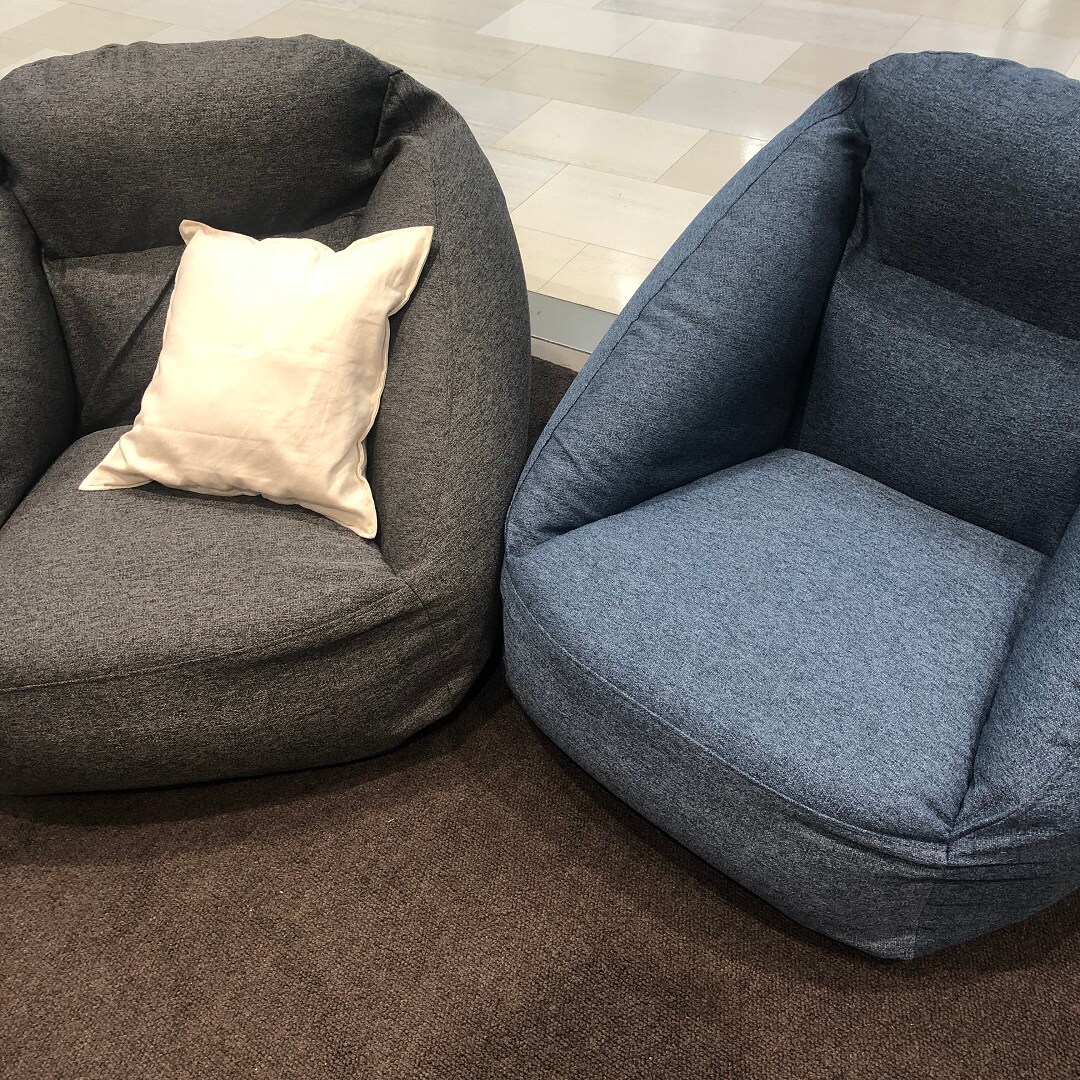 無印良品 空気でできたソファ ネイビー